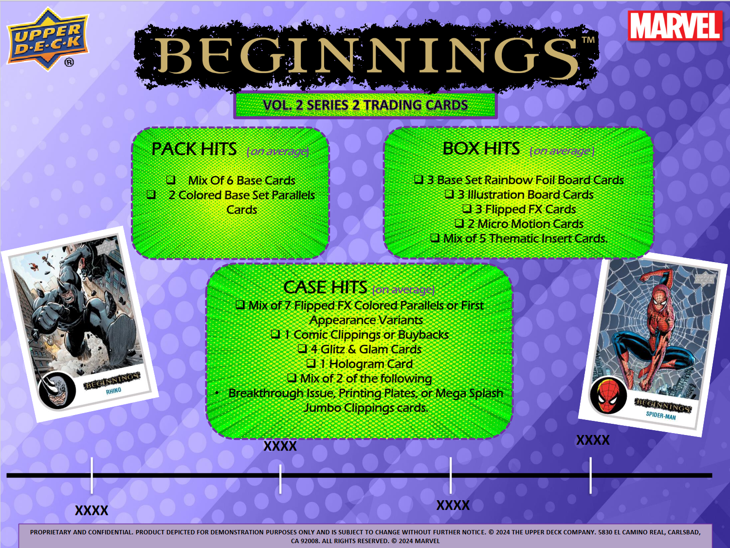 Upper Deck Marvel Beginnings Volume 2 Series 2 Hobby 16 Box Case [Contact Us To Order]