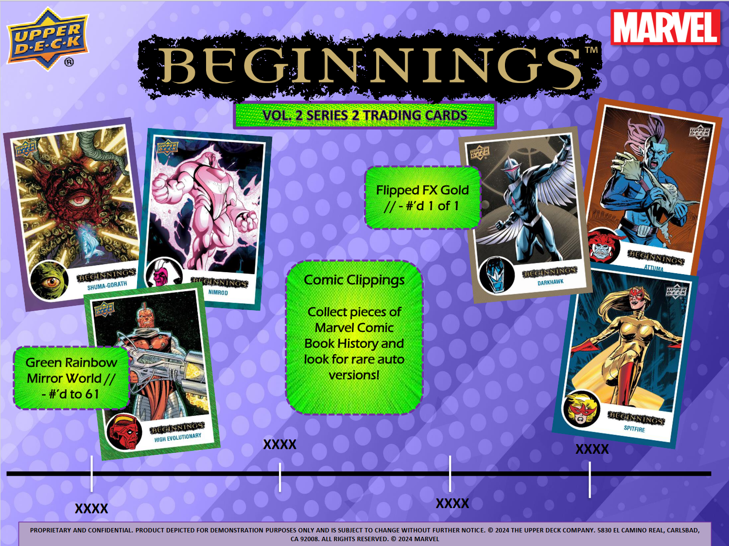 Upper Deck Marvel Beginnings Volume 2 Series 2 Hobby Box [Contact Us To Order]