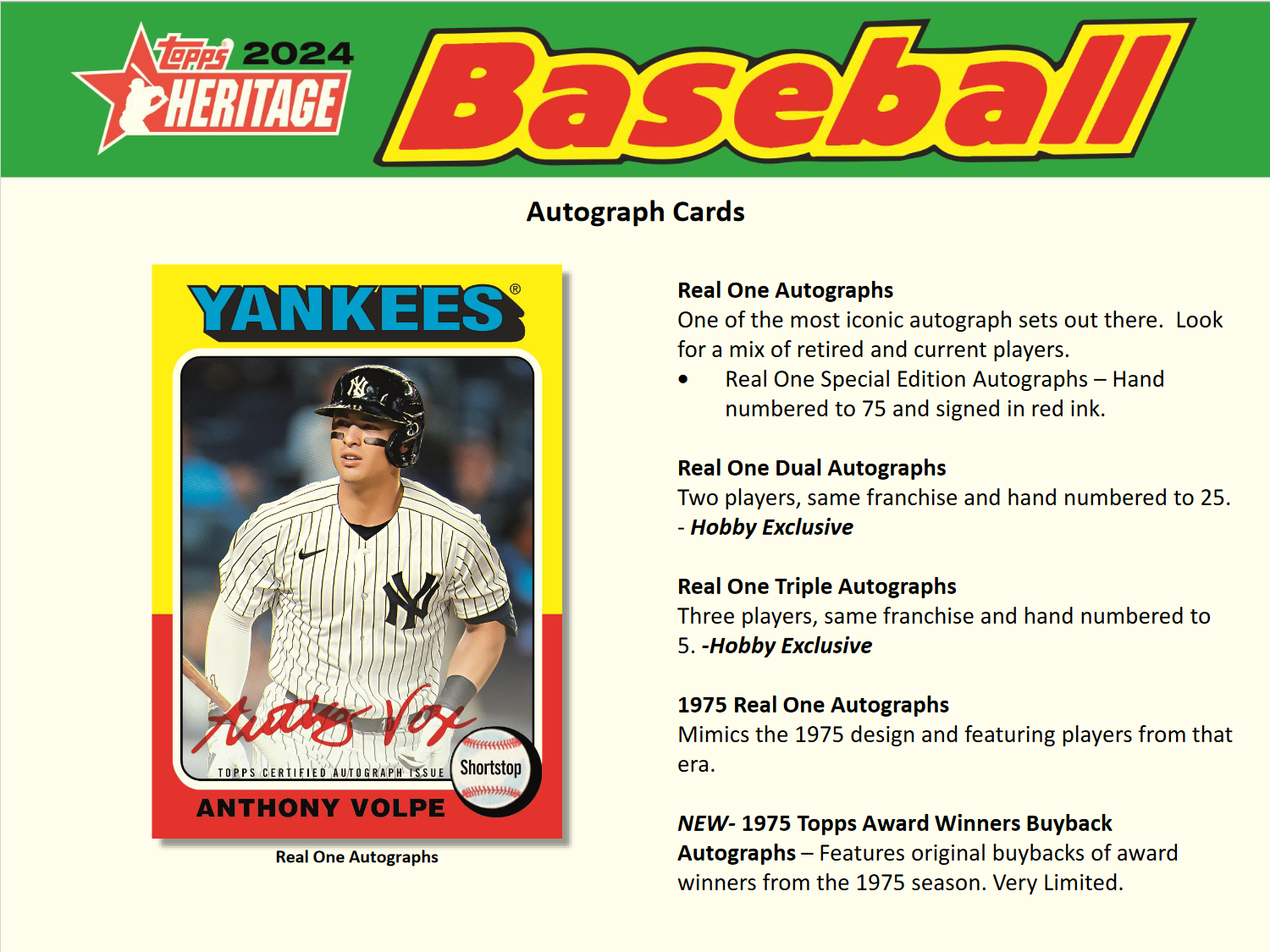 2024 Topps Heritage Baseball Hobby Box