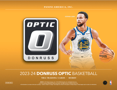 2023-24 Panini Donruss Optic Basketball Hobby 12 Box Case