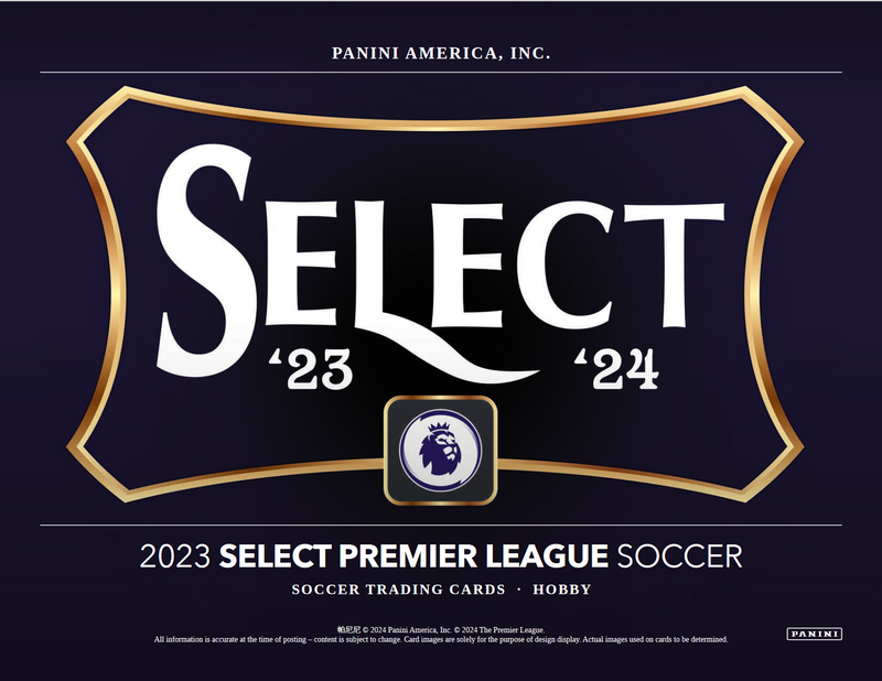 2023-24 Panini Select Premier League Soccer Hobby 12 Box Case