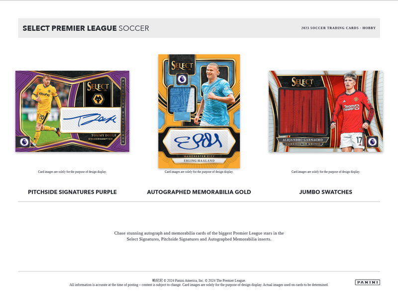 2023-24 Panini Select Premier League Soccer Hobby Box
