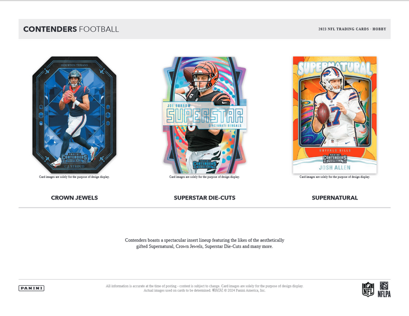 2023 Panini Contenders Football Hobby Box