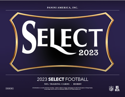 2023 Panini Select Football Hobby 12 Box Case