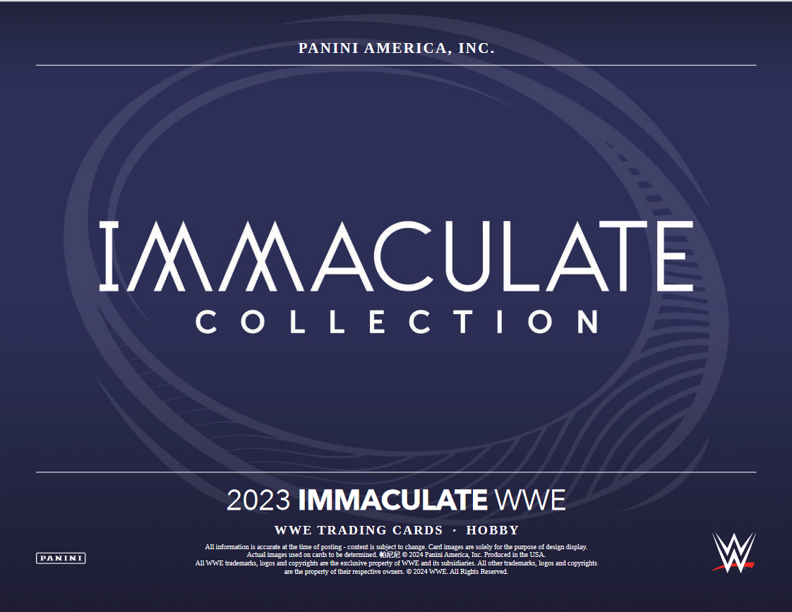2023 Panini Immaculate WWE Hobby Box