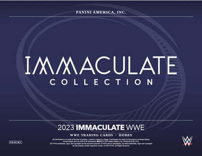 2023 Panini Immaculate WWE Hobby 5 Box Case