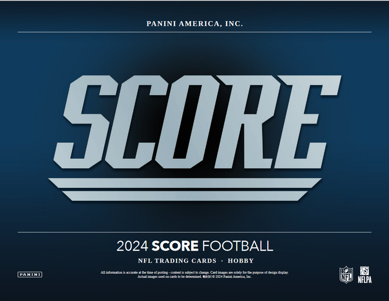 2024 Panini Score Football Hobby 12 Box Case