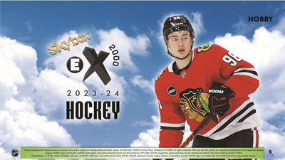 2023-24 Upper Deck Skybox E-X 2000 Hockey Hobby 12 Box Case [Contact Us To Order]