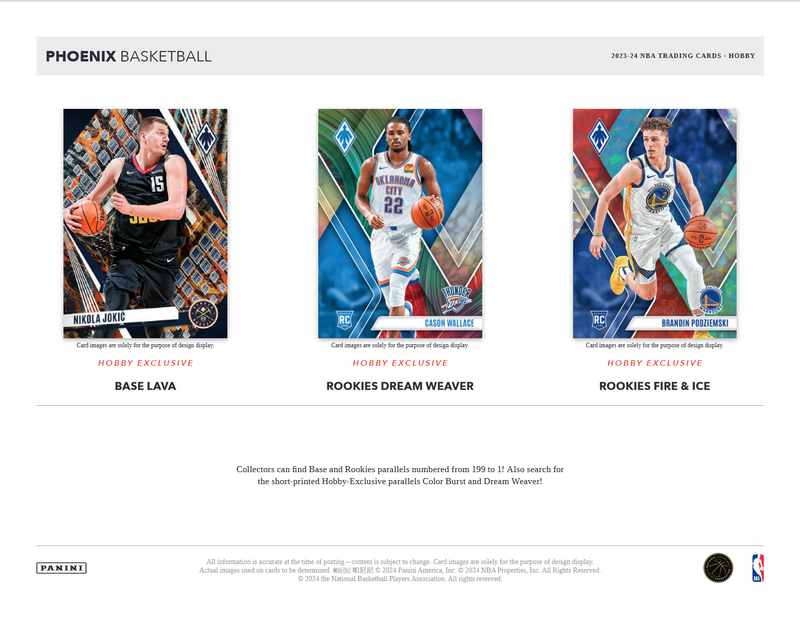 2023-24 Panini Phoenix Basketball Hobby 16 Box Case