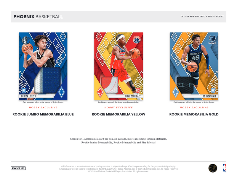 2023-24 Panini Phoenix Basketball Hobby Box