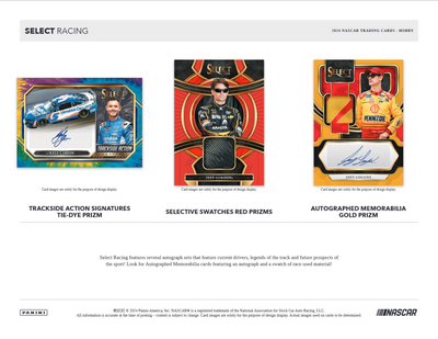 2024 Panini Select Racing Hobby Box