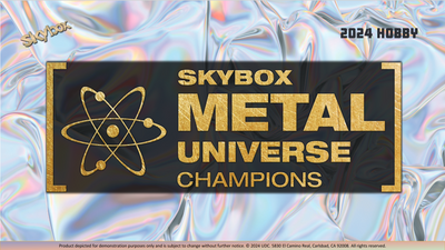 2024 Upper Deck Skybox Metal Universe Champions Hobby 12 Box Case [Contact Us To Order]