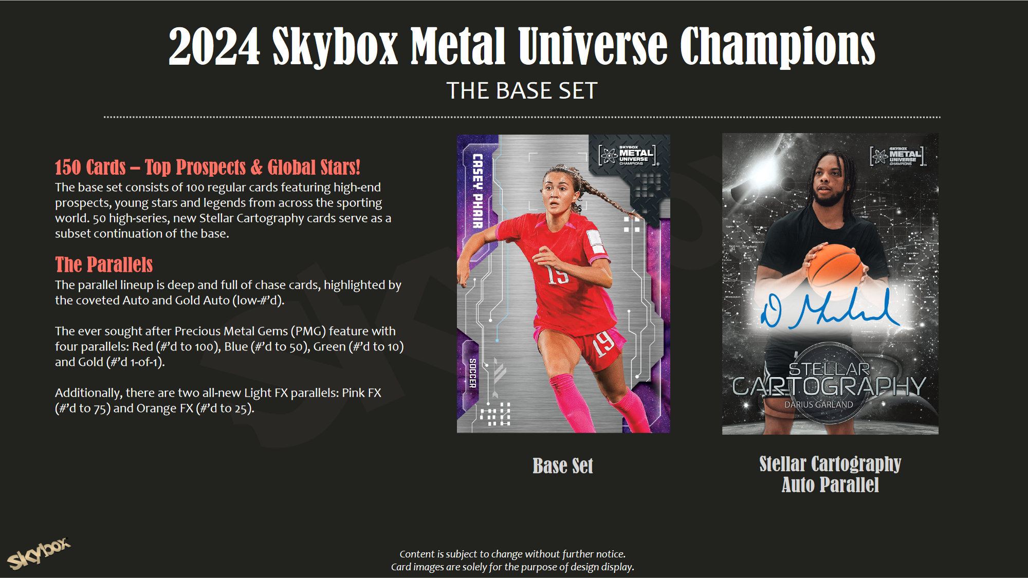 2024 Upper Deck Skybox Metal Universe Champions Hobby Box [Contact Us To Order]