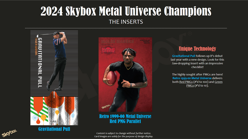 2024 Upper Deck Skybox Metal Universe Champions Hobby 12 Box Case [Contact Us To Order]