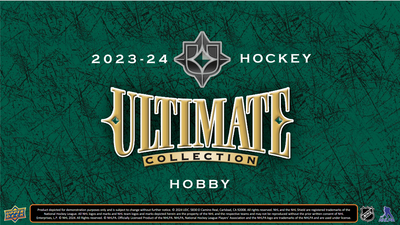 2023-24 Upper Deck Ultimate Collection Hockey Hobby 16 Box Case [Contact Us To Order]