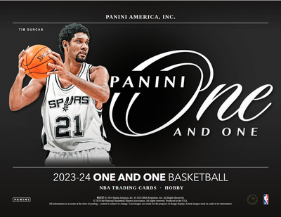 2023-24 Panini One & One Basketball Hobby 10 Box Case