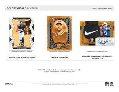 2024 Panini Gold Standard Football Hobby Box