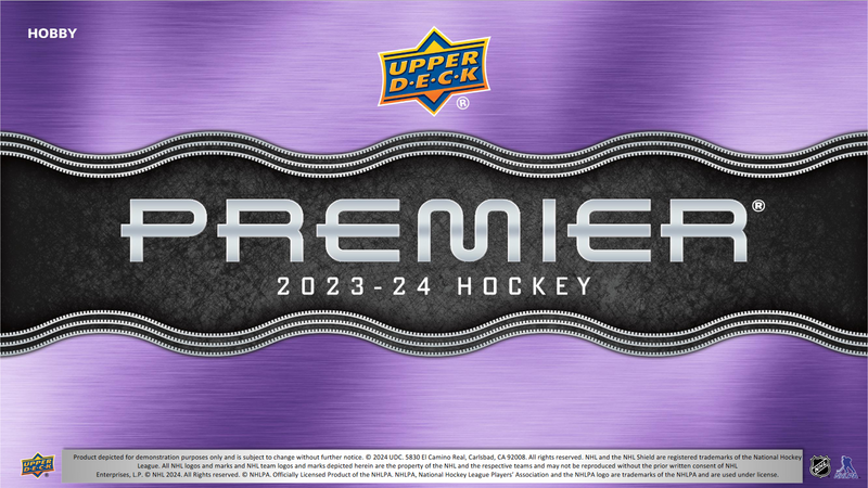 2023-24 Upper Deck Premier Hockey Hobby Box [Contact Us To Order]