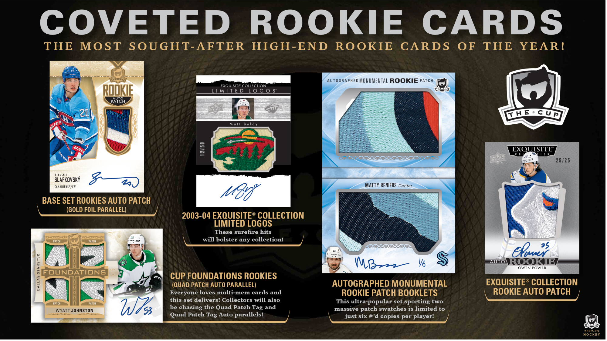 2022-23 Upper Deck The Cup Hockey 6 Box Case [Contact Us To Order]