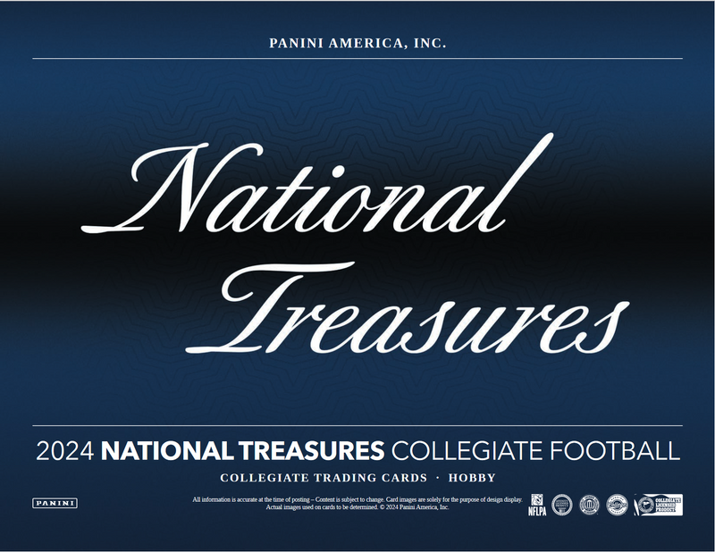 2024 Panini National Treasures Collegiate Football Hobby Box