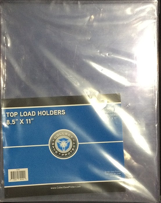 CSP 8.5 X 11 - Topload Holder