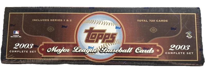 2003 Topps MLB Complete Set Series 1 & 2 w/ 720 Cards Hobby Version