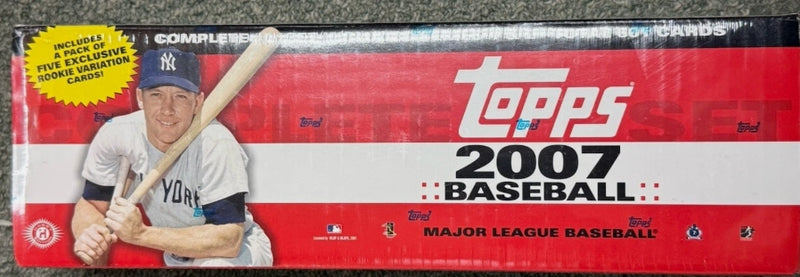 2007 Topps Baseball Factory Sealed Set Hobby Edition - Mickey Mantle Edition