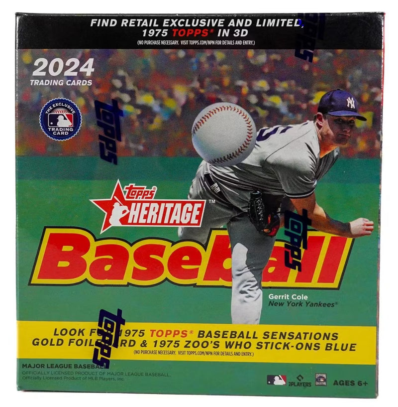 2024 Topps Heritage Baseball Monster Box