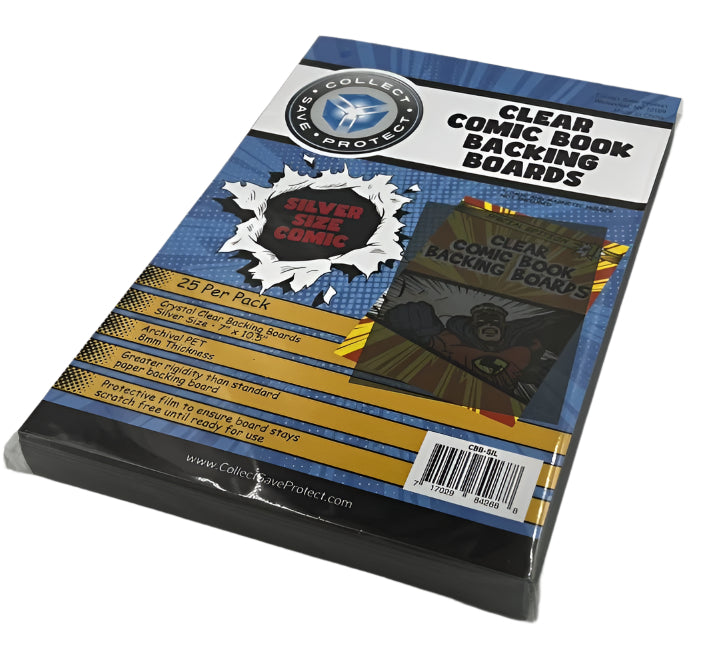 CSP CLEAR SILVER BOARDS 25CT