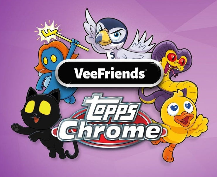 2025 Topps Chrome VeeFriends Blaster Box
