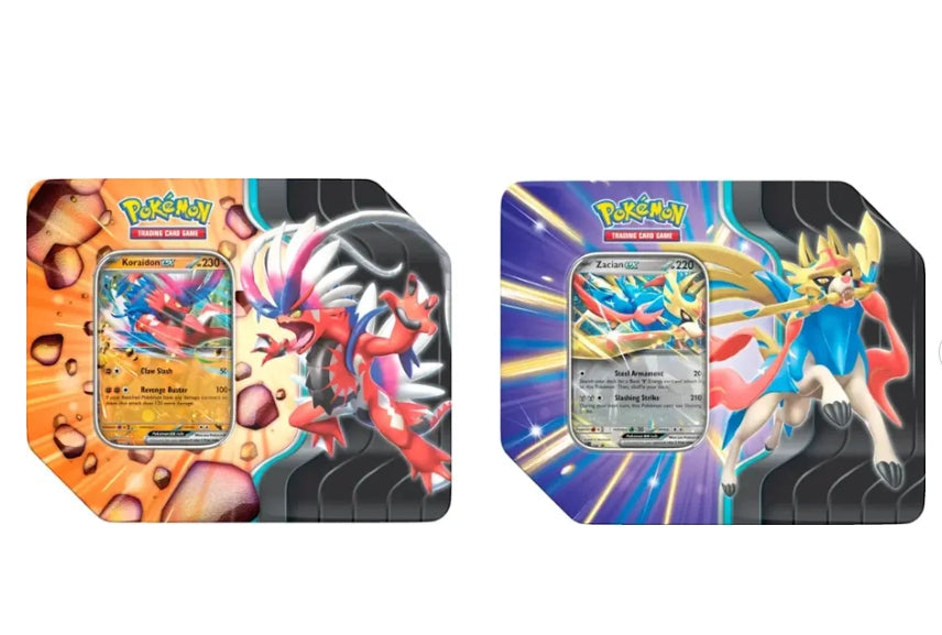 Pokémon Slashing Legends Tin