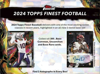 2024 Topps Finest Football Breaker Delight 8 Box Case