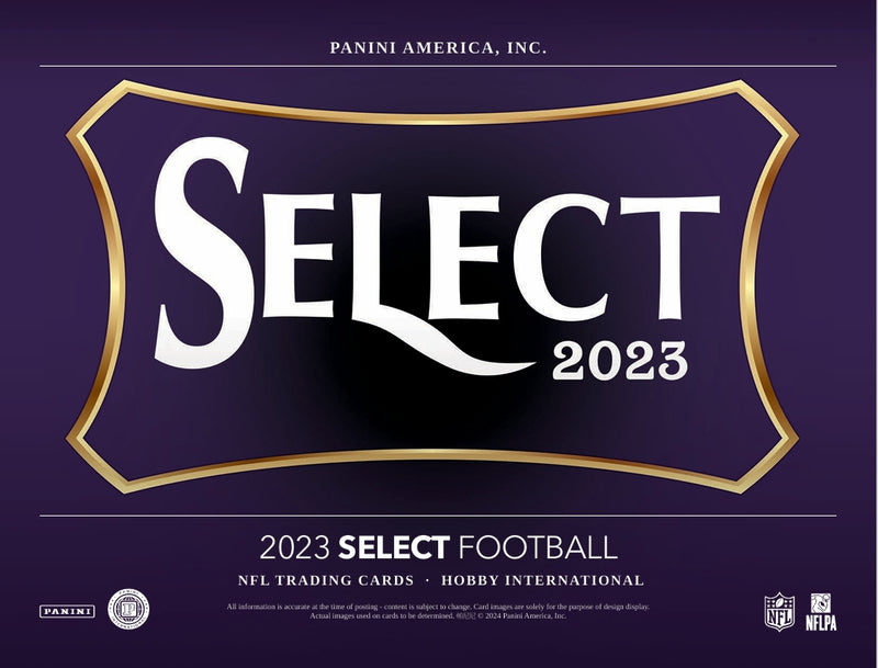 2023 Panini Select Football International Hobby Box