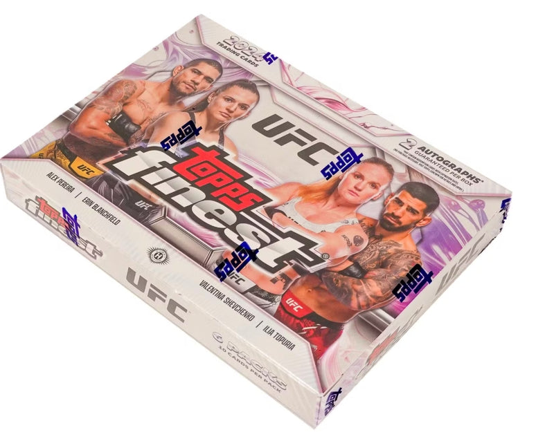 2024 Topps UFC Finest Hobby 8 Box Case