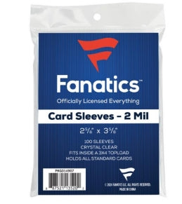 Fanatics Soft Sleeves - 100 Count