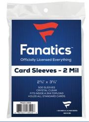 Fanatics Soft Sleeves - 500 Count