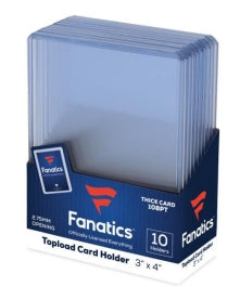 Fanatics Top Loaders - 108pt (10 Count)