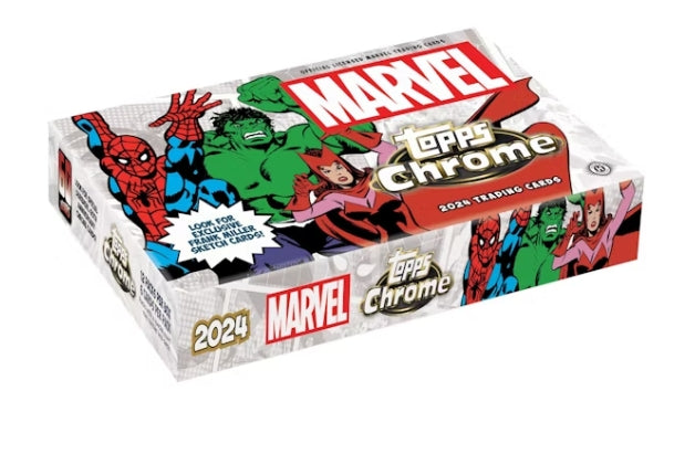 2024 Topps Chrome Marvel Hobby Box