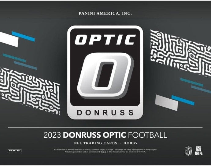 2023 Panini Donruss Optic Football Hobby International Box