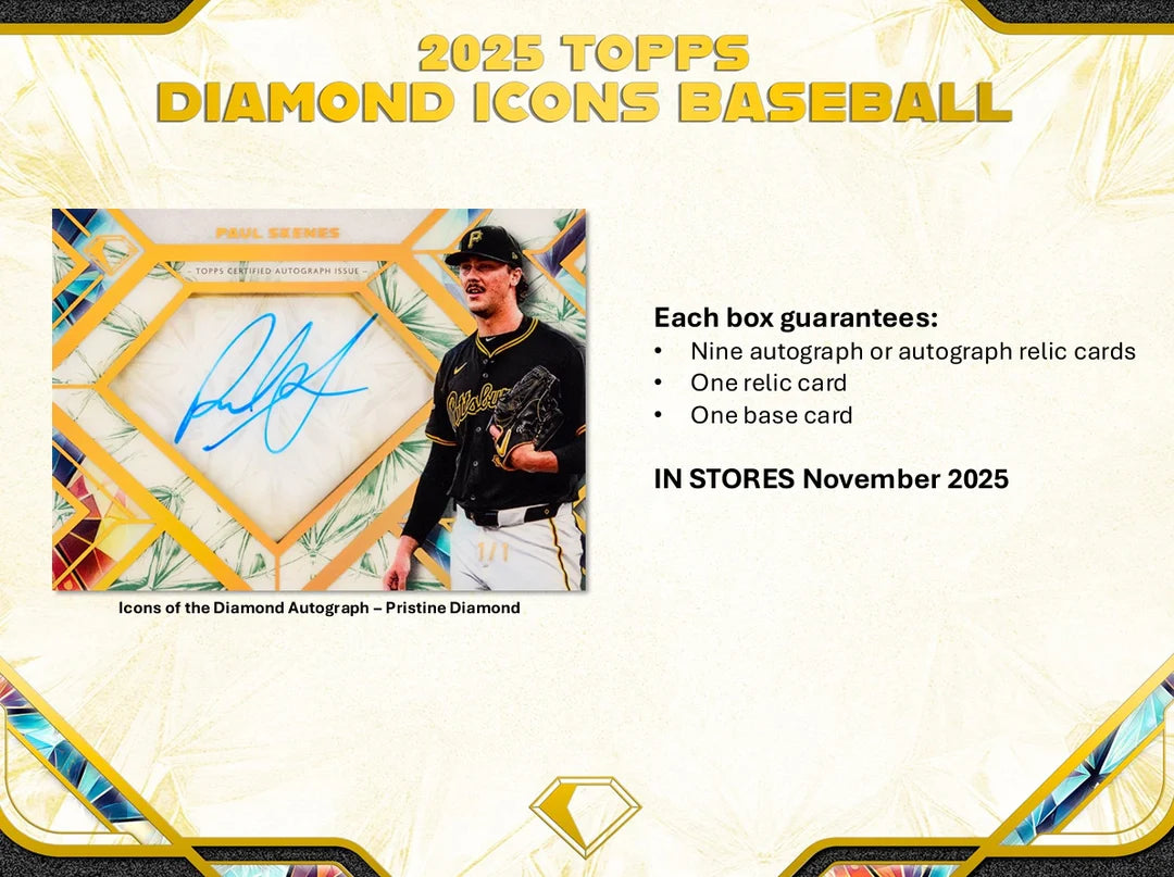2025 Topps Diamond Icons Baseball Hobby 2 Box Case