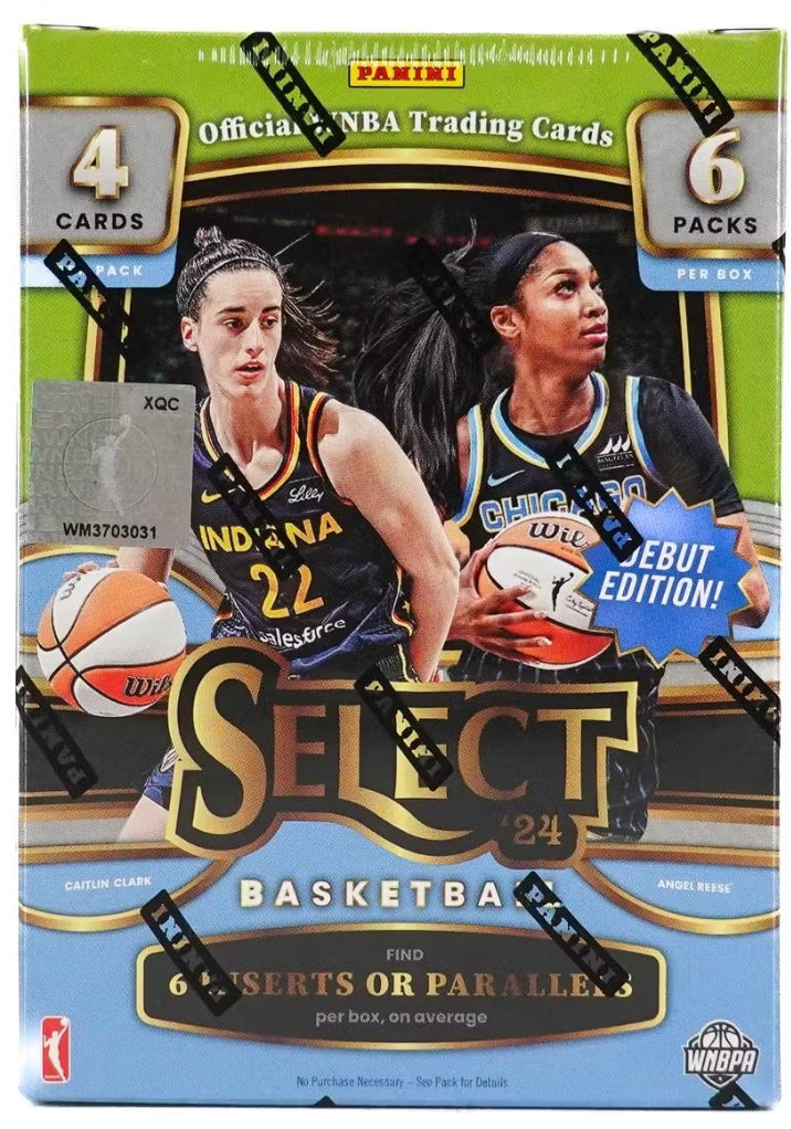 2024 Panini Select WNBA Basketball 6-Pack Hobby Blaster Box