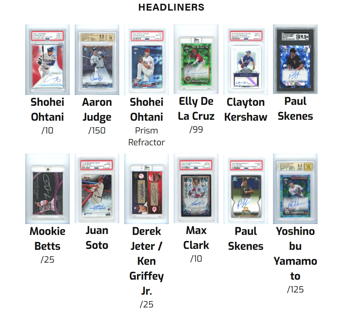 2025 Rare Edition Multiverse Baseball Series 3 box