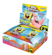2025 Topps Chrome Spongebob 25th Anniversary Hobby 12 Box Case