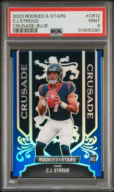CJ Stroud 2023 Panini Rookies & Stars Crusade-Blue 