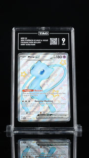 Mew ex Pokémon Paldean Fates Ultra Rare #216/091 TAG 9