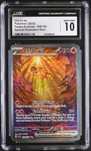 Chi-Yu ex Pokémon Paldea Evolved Special Illustration Rare 