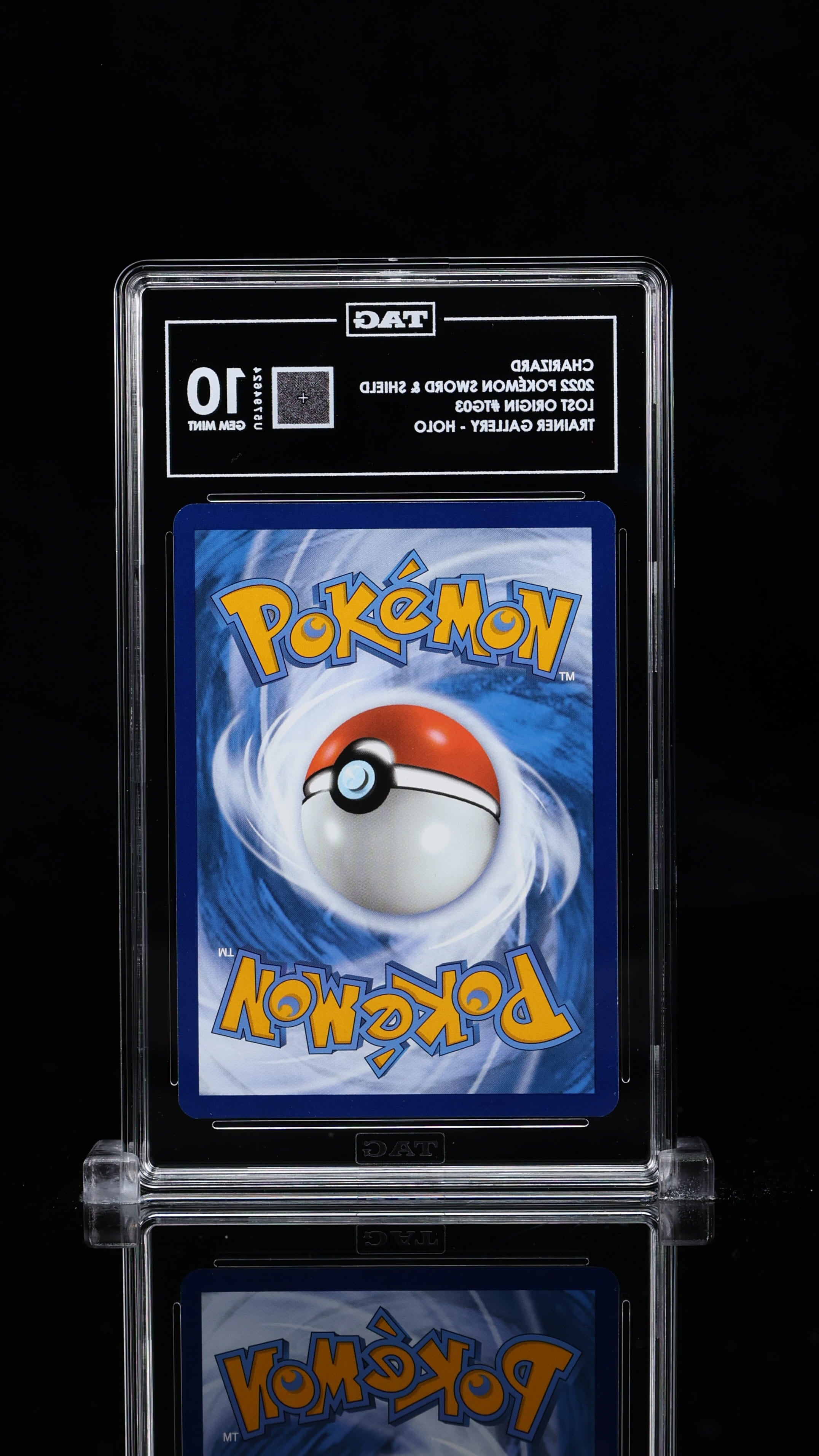 Charizard Pokémon Lost Origin Ultra Rare #TG03/TG30 TAG 10