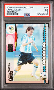 Lionel Messi 2006 Panini World Cup Germany #47 PSA 5