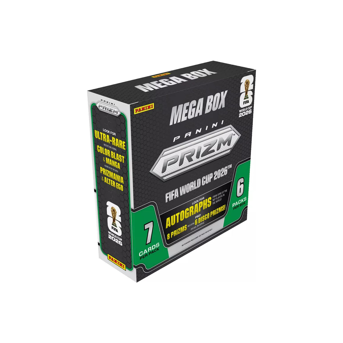2026 Panini Prizm World Cup Soccer Mega Box (DSG Exclusive)
