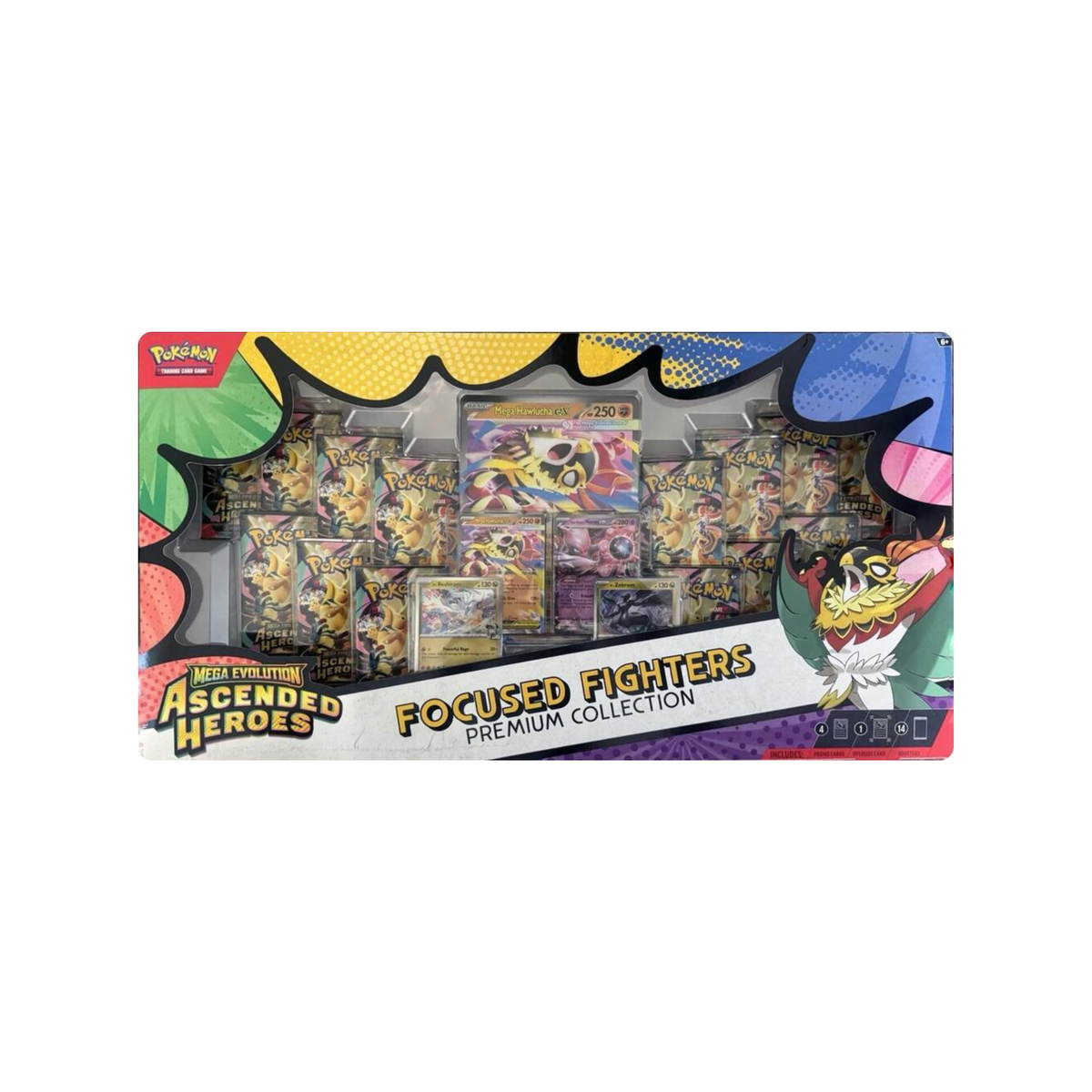 Pokémon Ascended Heroes Focused Fighters Collection Box
